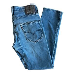 Levi’s 511 Men Slim Fit Jeans 31x32‎ Light Blue Stretch Denim Mid Rise Classic